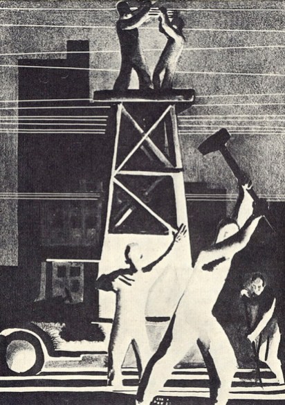 Night repair tram network(1929)