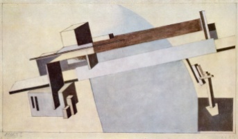 proun-1-a-bridge-i-1919-gouache-85-x-150-mm-private-collection-lissitzky-el-1890-1941